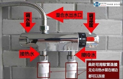 【淋浴器批发益众全铜太阳能明装明管恒温水龙头 淋浴龙头】价格,厂家,图片,水龙头/水嘴,北京市丰台区郑常庄新华水暖器材经营部-